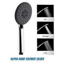 Alpha Hand Shower Gen9 Silver